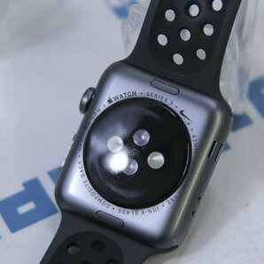 ◇Apple Watch Series 3 Nike+ GPS 42mm スペースグレイアルミニウムケース MQL42J/A 格安1円START!! J489305 BL 関西の画像4