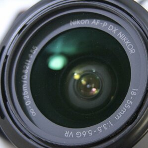 関西発送 訳アリ Nikon D5600 18-55 VR kit 18-55mm f/3.5-5.6G VR 格安スタート！□ 訳アリ品もジャングルオークション！ J496119 Bの画像2
