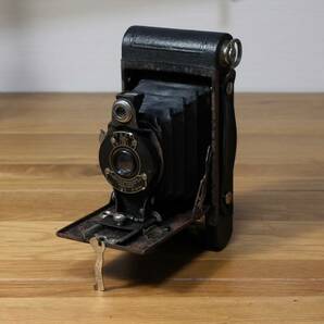 外箱付き HAWK-EYE EASTMAN Kodakイーストマン コダック NO.2 FOLDING MODEL B 蛇腹 中判カメラ アンティークの画像1