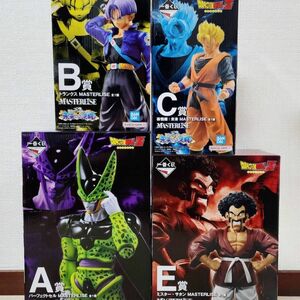 一番くじ ドラゴンボール 未来への決闘 A賞 B賞 C賞 E賞 フィギュア 4体セット