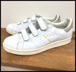 ● adidas スタンスミス 26cm BY9192 天然皮革 生産終了 ベルクロ ●