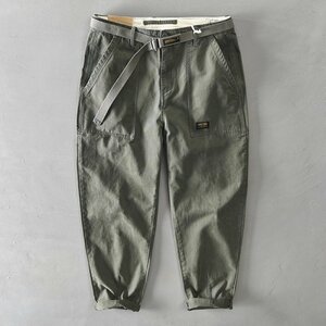 Мужские автомобильные вареньки широкие брюки Chino Pan Cotton Cotton Bonz Works Joman Long Casual Bottoms Army Pan Outdoor Grey 28