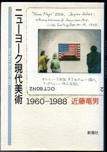 『 ニューヨーク現代美術　1960年から1988年 』 近藤竜男 (著) ■ 1988 新潮社 