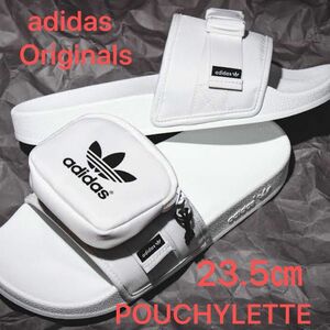 adidas Originals アディダスオリジナルス パウチレッタ POUCHYLETTE W シャワーサンダル トレフォイル