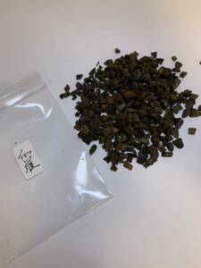 【 香木 伽羅】伽羅 粗刻み14.3g 聞香用香木 六国五味 ★香道 茶道｜沈香 伽羅｜古美術 骨董品｜お香 線香|香道具 茶道具★