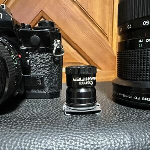 Canon A-1フィルムカメラ レンズ ストロボ 付属品 多数の画像5