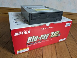 内蔵ブルーレイドライブ　パイオニア社製ドライブ採用　BUFFALO BR3D-12FBS-BK