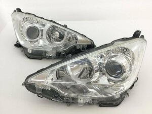  Toyota NHP10 aqua original halogen head light KOITO 52-244 plating housing left right set 2400703 2I2-2.