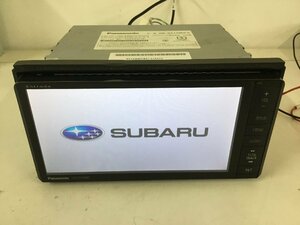 スバル 純正 パナソニック ストラーダ メモリーナビ CN-S310WD TV確認済 地図データ2012年 Bluetooth　　2400757 　2J9-2　理　　　　