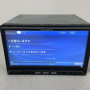 カロッツェリア HDDナビ AVIC-ZH77 TV確認済 地図2012年 フルセグ Bluetooth           2400800 2J9-2 市の画像3