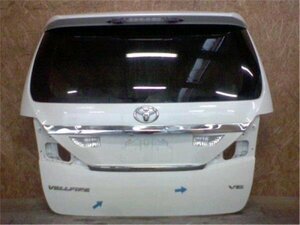  Toyota original Vellfire { GGH25W } back door P30800-22020431 B3-5-1 raw 