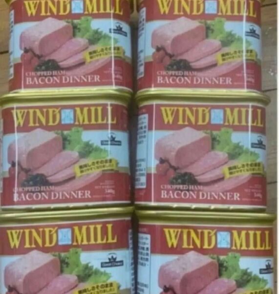 ウィンドミル ベーコンディナー ポーク 6缶