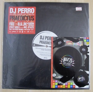 DJ PERRO aka DOGG from MIC JACK PRODUCTION - PRAEDICTUS 新品12インチ (2009年 / Nico Studio / NICOZ-004) (B.I.G. JOE参加)