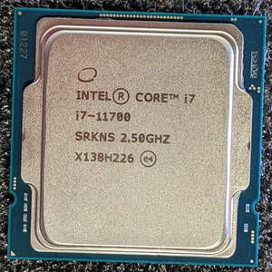 【中古】Intel Core i7 11700 [LGA1200 11世代 RocketLake]