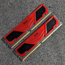 【中古】DDR4メモリ 16GB(8GB2枚組) TEAM TPRD48G3200HC22BK [DDR4-3200 PC4-25600]_画像1