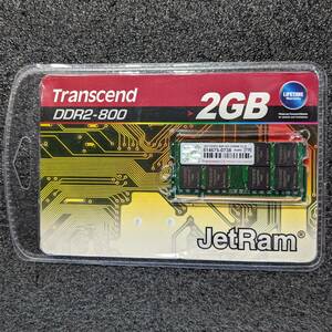 [Неокрытый] DDR2 SODIMM 2GB 1 лист Transcend JETRAM JM800QSU-2G [DDR2-800 PC2-6400]