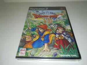 PS2 new goods unopened Dragon Quest Ⅷ empty . sea . large ground .. crack ...DRAGON QUEST 8