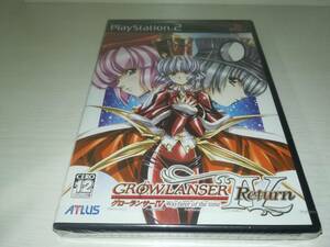 PS2 新品未開封 グローランサー Ⅳ Return Wayfarer of the time GROW LANSER 4 リターン