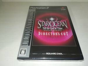 PS2 new goods unopened Star Ocean tirekta-z cut STAR OCEAN Till the End of Time DIRECTOR'S CUT start car n