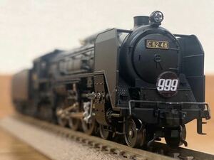 【劇場版】C62-48 GALAXY EXPRESS 銀河鉄道999 蒸気機関車 鉄道模型　kato c62 ディテールアップ品