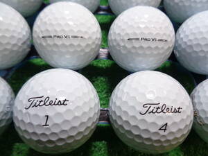 [TL711] タイトリスト プロ ブイワン 23年 Titleist PRO V1 20球 ロストボール【中古】