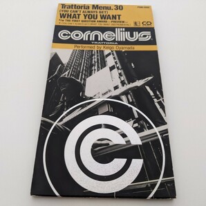 【送料無料】コーネリアス (YOU CAN'T ALWAYS GET) WHAT YOU WANT Cornelius 8cmCDシングル ハモンドオルガン ジャズファンク 渋谷系 