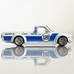 1/64 ホットウィール カーカルチャー '75 ダットサン サニートラック Hot Wheels Car Culture 1975 Datsun Sunny Truck B120の画像2