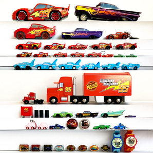 カーズ マックィーン トレーラー キング ラモーン ダイノコ Disney Pixar Cars Lightning Mcqueen Mack Trailer Ramone Dinoco etc. セットの画像1