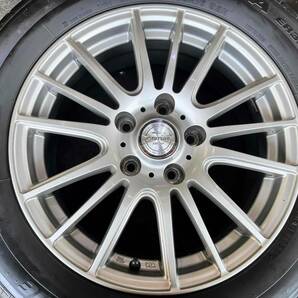 ravrion 6.5J-16インチ ET38 5H-114.3 ブリヂストン トランザER33 205/60R16 2020年製 90系ノア ヴォクシー プリウスα ジューク SAIの画像5