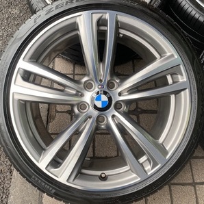 2021年製ランフラットタイヤ BMW 4シリーズ Mスポーツオプション純正 ダブルスポーク442M 8/8.5J-19インチ ET36/47 3シリーズ(F30,F31)の画像2