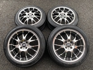 深リム コンパクトカー レイズ セブリングITC 7J‐16インチ ET38/25 PCD100-4穴 185/55R16 サクシード、プロボックス、ロードスター