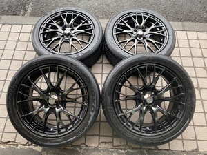 コンパクトカー ウェッズスポーツ SA-20R 6.5J‐16インチ ET38 PCD100-4穴 195/50R16 シビック、アクア、プロボックス、ロードスター