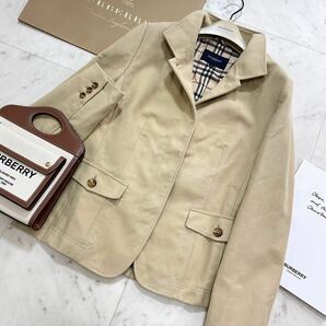 大きいサイズ 新品未使用タグ付き バーバリー BURBERRY バーバリーロンドン ジャケット 羽織り ノバチェック 旅行 行楽 希少48 17号の画像3