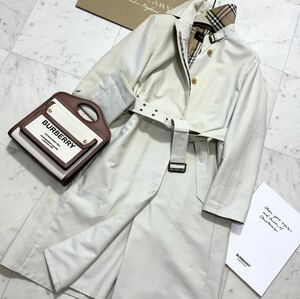 大きいサイズ バーバリー BURBERRY バーバリーロンドン トレンチコート スプリングコート ノバチェック 通勤 旅行 11号 LL