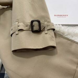 大きいサイズ 美品 バーバリー BURBERRY バーバリーロンドン トレンチコート スプリングコート ウールライナー ハニーベージュ 通勤 40の画像3