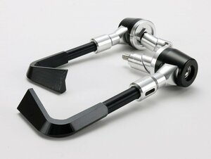 [ new goods stock disposal ] Vespid CNC aluminium billet re burger do left right set silver black bar ends grip end 