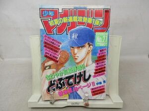 AAM■週刊少年マガジン 1990年6月20日 No.27 横浜名物 男片山組、猫でごめん【新連載】どぶてけし◆可、劣化多数有■