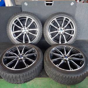 即決 スバル BRZ 後期 純正 17インチ 17×7J +48 5H PCD100 スタッドレス 215/45R17 DUNLOP 2023製 バリ山 ZC6/ZN6/86