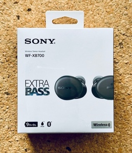 SONY ソニー 完全ワイヤレスイヤホン EXTRA BASS WF-XB700(ブラック）未開封新品