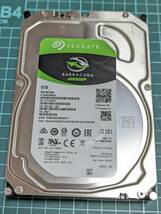 [動作確認済み] Seagate BarraCuda ST8000DM004 3.5 8TB 内蔵ハードディスク SATA HDD 256MB 5400RPM ③_画像1