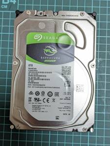 [動作確認済み] Seagate BarraCuda ST8000DM004 3.5 8TB 内蔵ハードディスク SATA HDD 256MB 5400RPM ③