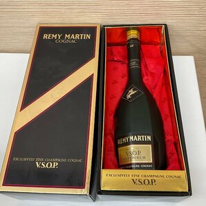 【S46】①レミーマルタン VSOP スペリオール REMY MARTIN VSOP SUPERIEUR コニャック ブランデー 洋酒 古酒 未開栓の画像1