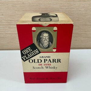 【S57】GRAND OLD PARR DE LUXE Scotch Whisky オールドパー　760ml 43% 箱・替栓付 スコッチ ウイスキー 古酒 洋酒