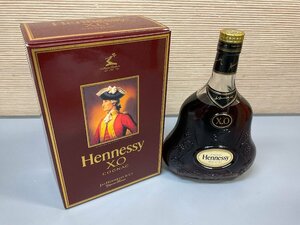【S61】ヘネシー XO Hennessy 金キャップ　クリアボトル　XO コニャック 700ml 40% ブランデー 箱付 未開栓 古酒 洋酒