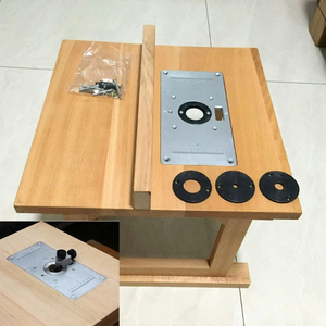 アルミ 多機能 ルーター テーブル インサート 木工 ルーター プレート ウッド ベンチ 彫刻機 トリマー モデル