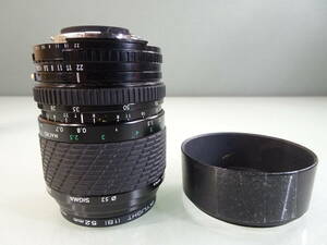 SIGMA/シグマ　ZOOM-　1；3.4-4.5　f=28-70ｍｍ　NikonF/ニコンF用マウント φ52　カメラ用レンズ　未チェック 修理前提部品取り　中古