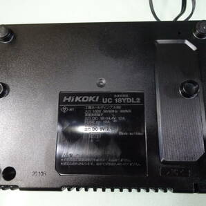 HIKOKI/日立工機 コードレスインパクトドライバ WH360DC 3.6V バッテリー２個付 中古の画像9