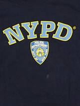 ◎NYPD◆ニューヨーク市警察◆Ｔシャツ◆キッズ6/8 120～130くらい_画像2