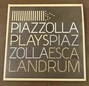 LP アストル・ピアソラ　astor piazzolla 孫　daniel piazzolla 2枚組　ピアソラ曲カバー　2019年作　名演　レコード　JAZZ TANGO