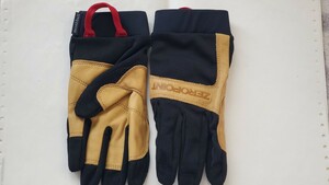 未使用品 montbell モンベル Belay Gloves ビレイグローブ Mサイズ 男女兼用 手囲い22.5-24.5cmポリエステル 合成皮革 やぎ革 登山キャンプ